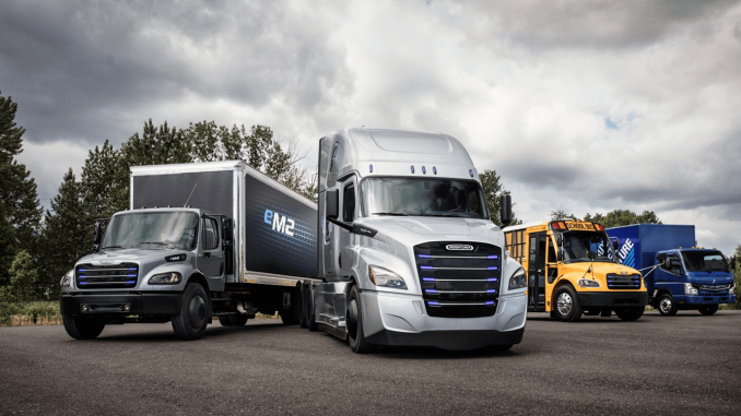 Daimler Trucks, vehículos eléctricos