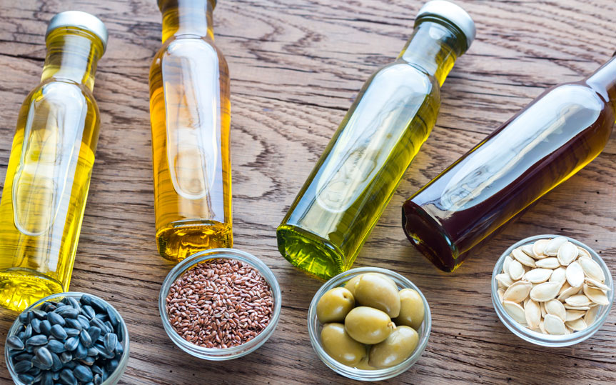 Tipos de aceite saludables y deliciosos