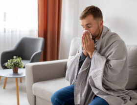 Descansar para curar la gripe