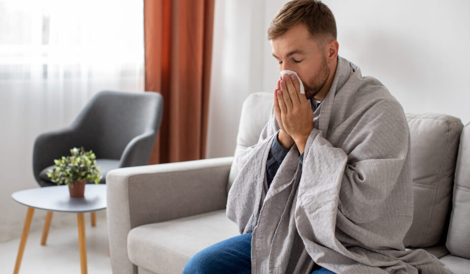 Descansar para curar la gripe